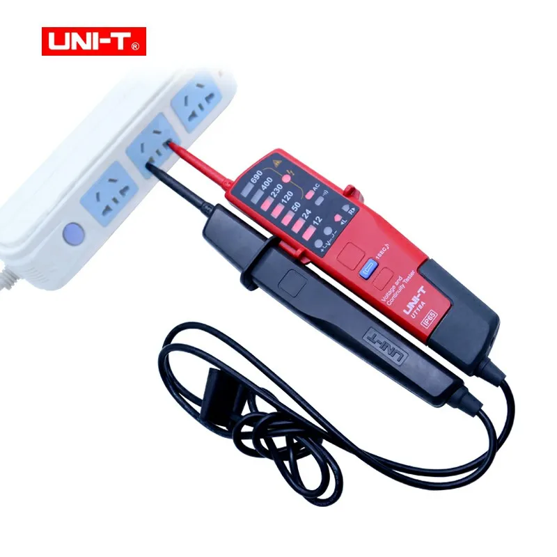 

High Quality UNI-T UT18A Auto Range voltmeter Digital Voltmeter Voltage Tester Pen With LED Indication and No Battery Detection