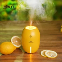 LSTACHi 180 мл Air Humidfier очиститель воздуха USB освежитель с Светодиодный лампа для ароматерапии диффузор тумана для дома увлажнитель для автомобилей