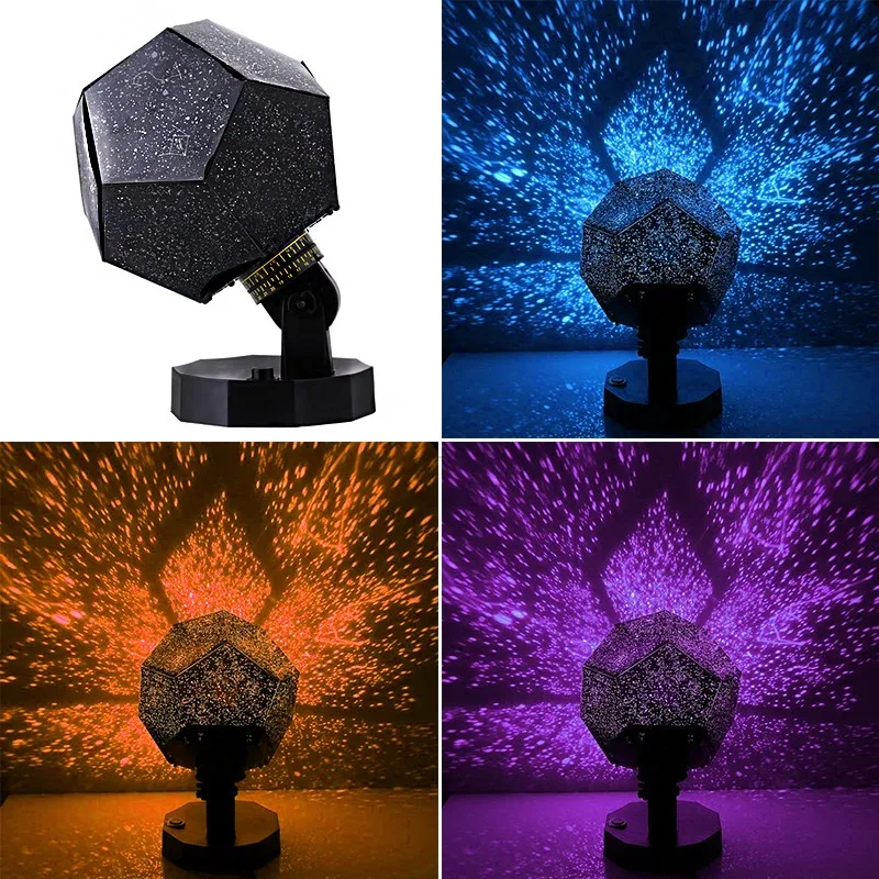 Atotalof العلوم السماء الإسقاط ضوء الليل رومانسية استرو كوزموس ستار العارض DIY مليء بالنجوم ليلة الخفيفة أطفال هدية قطرة الشحن