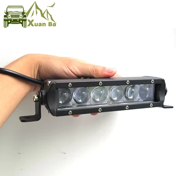 

4D Lens Single Row 21" 31" 41" 51 Inch Led 4x4 Offroad Light Bar For 12V 24V UAZ Off road SUV Truck 4WD Work Lights Driving Lamp