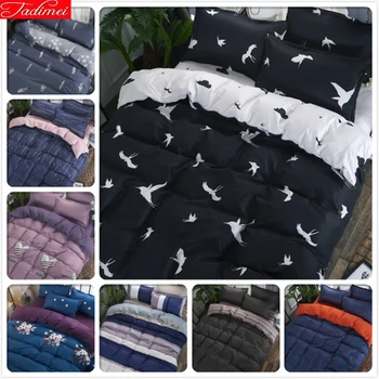 

3/4 pcs Bedding Set Duvet Cover Sheet Quilt Comforter Case Bedspreads Adult Child Single Full Double Queen King Size Bed Linens