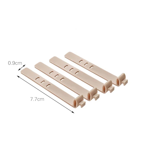 4 шт Высокое качество устройство для сматывания шнура питания силиконовые Кабельные прихваты провод в оболочке шнур для хранения держатель для наушников MP4 - Цвет: Gold