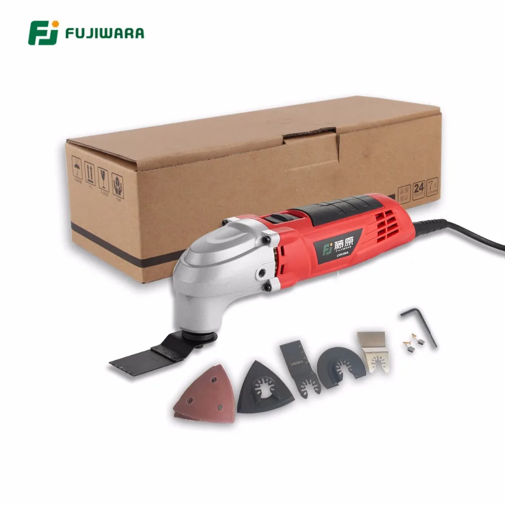 Máquina de Corte Fujiwara 6 velocidade Oscilante Multi ferramentas 220 v 50 hz Máquina Multifunções Trimmer Elétrica pá Elétrica - Image 4