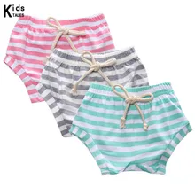 RK-141, распродажа, хлопковые детские шорты для мальчиков, модная летняя одежда для малышей повседневные полосатые шаровары 5 цветов(3 упаковки