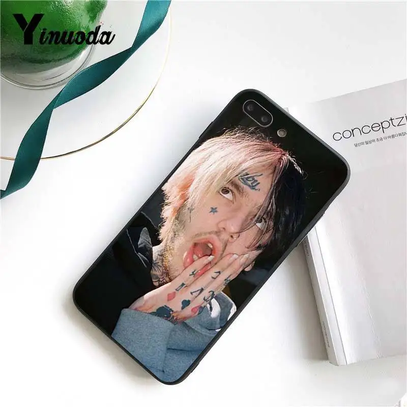 Yinuoda Lil Peep Lil Bo Peep Мягкий силиконовый чехол для телефона из ТПУ для iPhone 8 7 6 6S 6Plus X XS MAX 5 5S SE XR 10 11 11pro 11promax - Цвет: A3