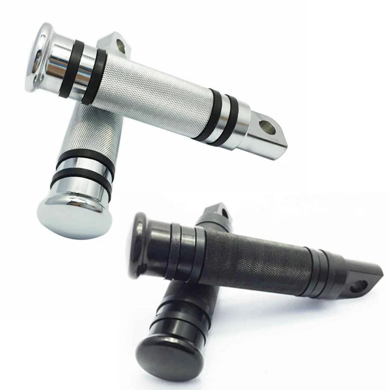 

Motorcycle Rider Rear Front Foot Pegs Pedal Footrest for Harley Touring Sportster Iron XL 883 1200 Softail Dyna Universal