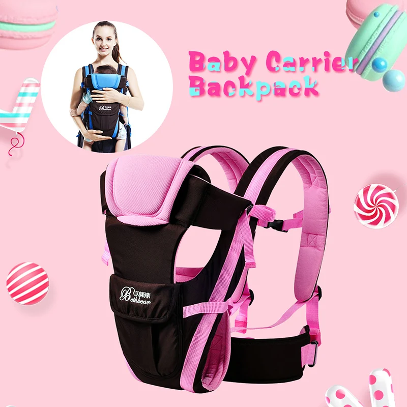 Brand New font b Babies b font Backpacks Carriers Breathable Adjustable Buckle Mesh Wrap font b