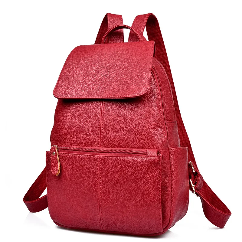 High Quality Women Backpacks Leather School Bag Backpacks School Bags