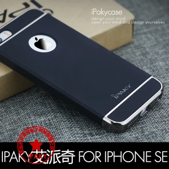 

2018 new arrival 100% original ipaky brand classic case for iphone SE for iphone 5s 3 IN 1 design luxury cover full tracking