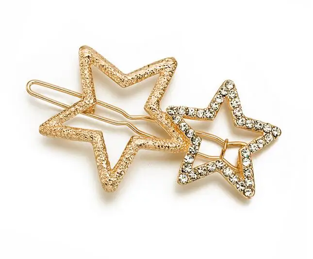 

Fashion Chic Star Hair Clips Girls Hair Buckle Hairpin Hairgrip Headdress