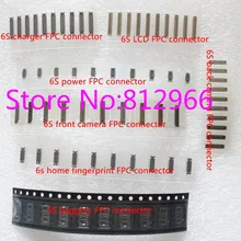 20 компл./лот полный комплект FPC Разъемы для iPhone 6 S 4," ЖК-сенсорная Мощность камера Зарядное устройство Док-станция объем батареи логическая плата разъем