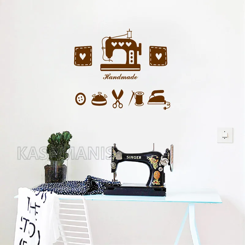 Tailor's Shop Art Wall Decal