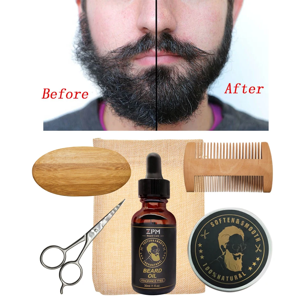 beard and moustache grooming kit