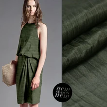 Новая Жатая шелковая ткань высокого качества на заказ шелковая ткань высокого качества