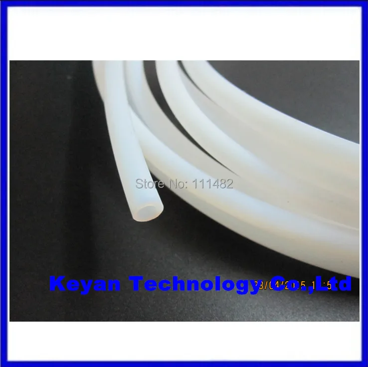 

1M PTFE Tube PiPe to J-head hotend RepRap Rostock Bowden Extruderfor 1.75mm/3mm filament ID 2mm/4mm OD 4mm/6mm