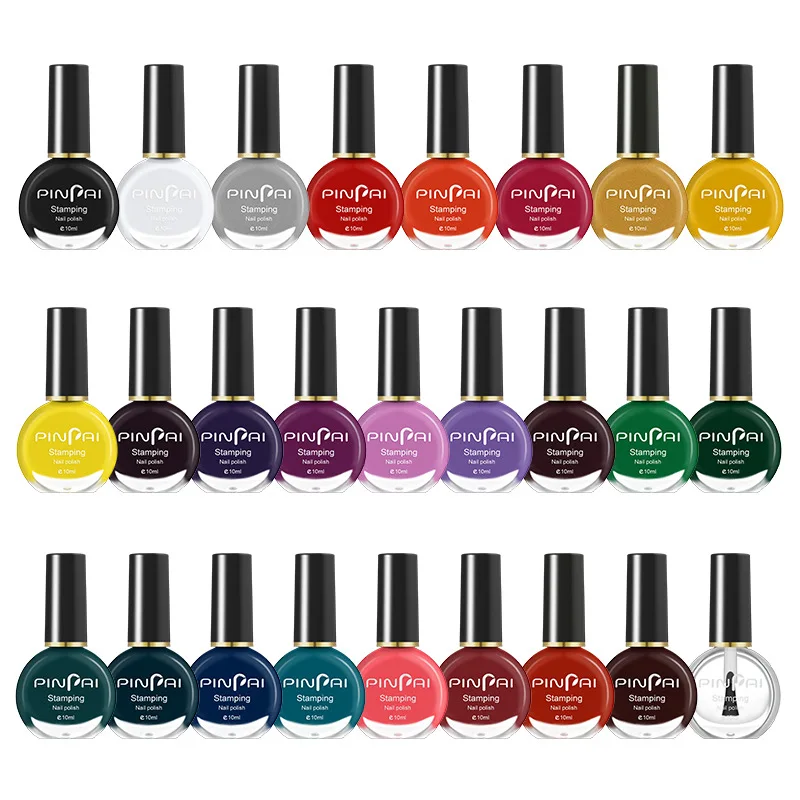 10ml 26 Colors Nail Printing Stamping Polish for Paint Nail Stamping