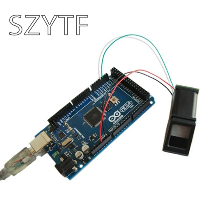 Оптический считыватель отпечатков пальцев сенсор модуль s Все в одном для Arduino