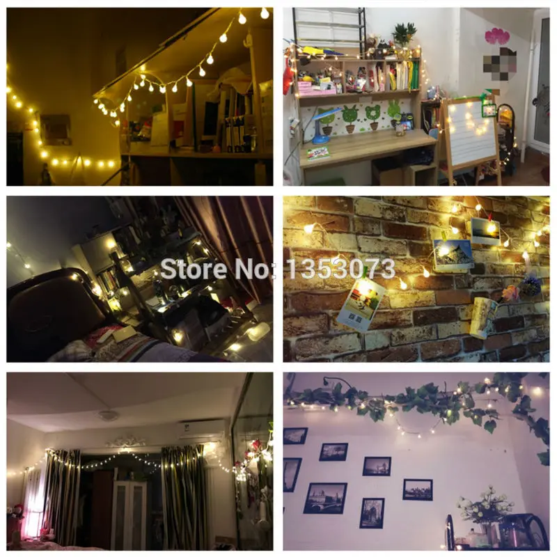 Creative Novelty Lights Ball led String Garland Pandant Light for Garden Decoration Party Decoration 1-21