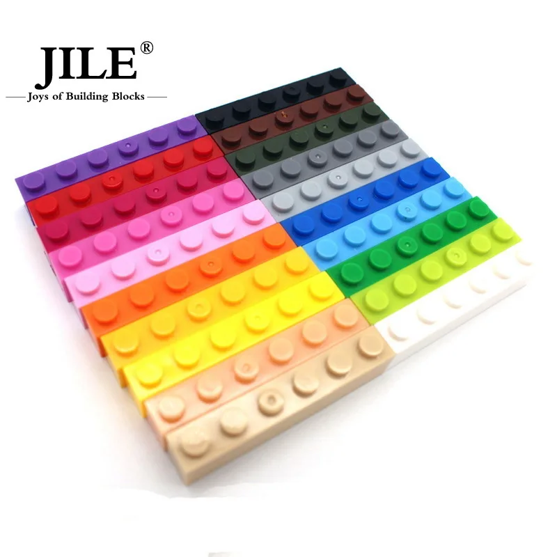 Free Shipping moc Brick 1x6 3h 3009 DIY enlighten block bricks Compatible With Assembles Particles