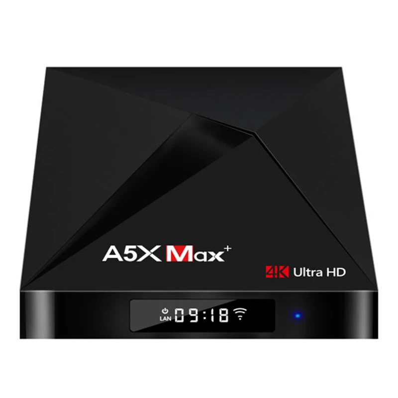 A5X MAX PLUS 4GB RAM 32GB ROM TV Box RK3328 Android 7.1 Smart Set top Box 5.0G WIFI 1000M LAN bluetooth USB 3.0 Media Player