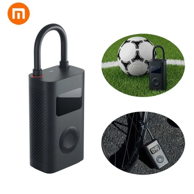  In Stock New Xiaomi Mijia Portable Smart Digital Tire Pressure Detection Electric Inflator Pump For