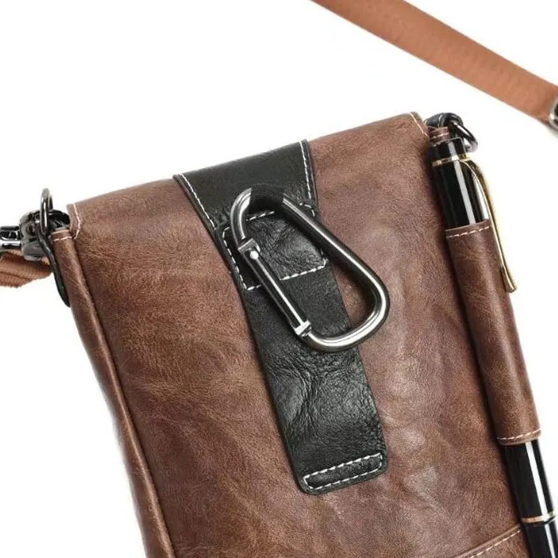 Универсальная Многофункциональная поясная сумка для телефона iphone XS MAX XR 5 6 7 8 PLUS, чехол с зажимом для ремня, чехол для поясной сумки, сумка на плечо