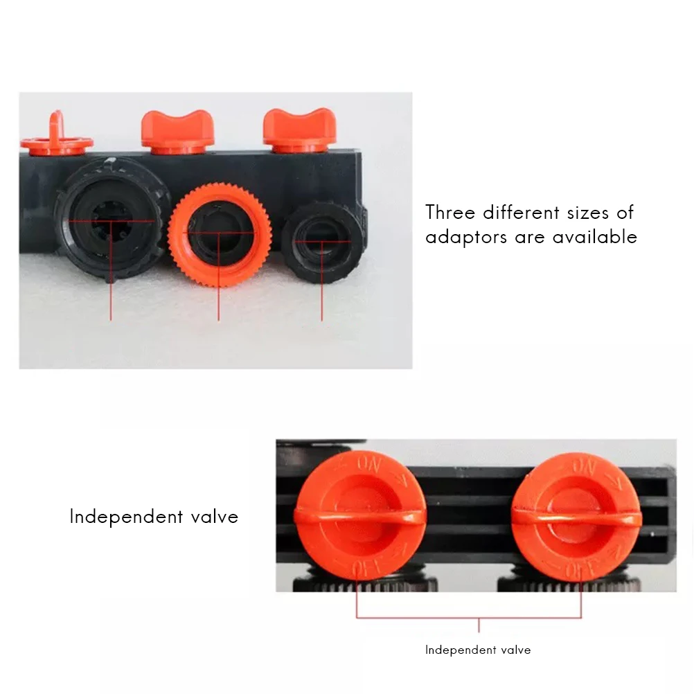 4-пропускают воду разветвитель сельскохозяйственных разъемы кран дома трубка для полива сада разъемы полива комплект для полива
