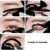Stencils Modelos Exclusivos de Maquiagem dos olhos Delineador 2 em 1 Mulheres Gato linha de Make up Ferramentas Kits Para Os Olhos Elegantes Modelos de cartão Delineador