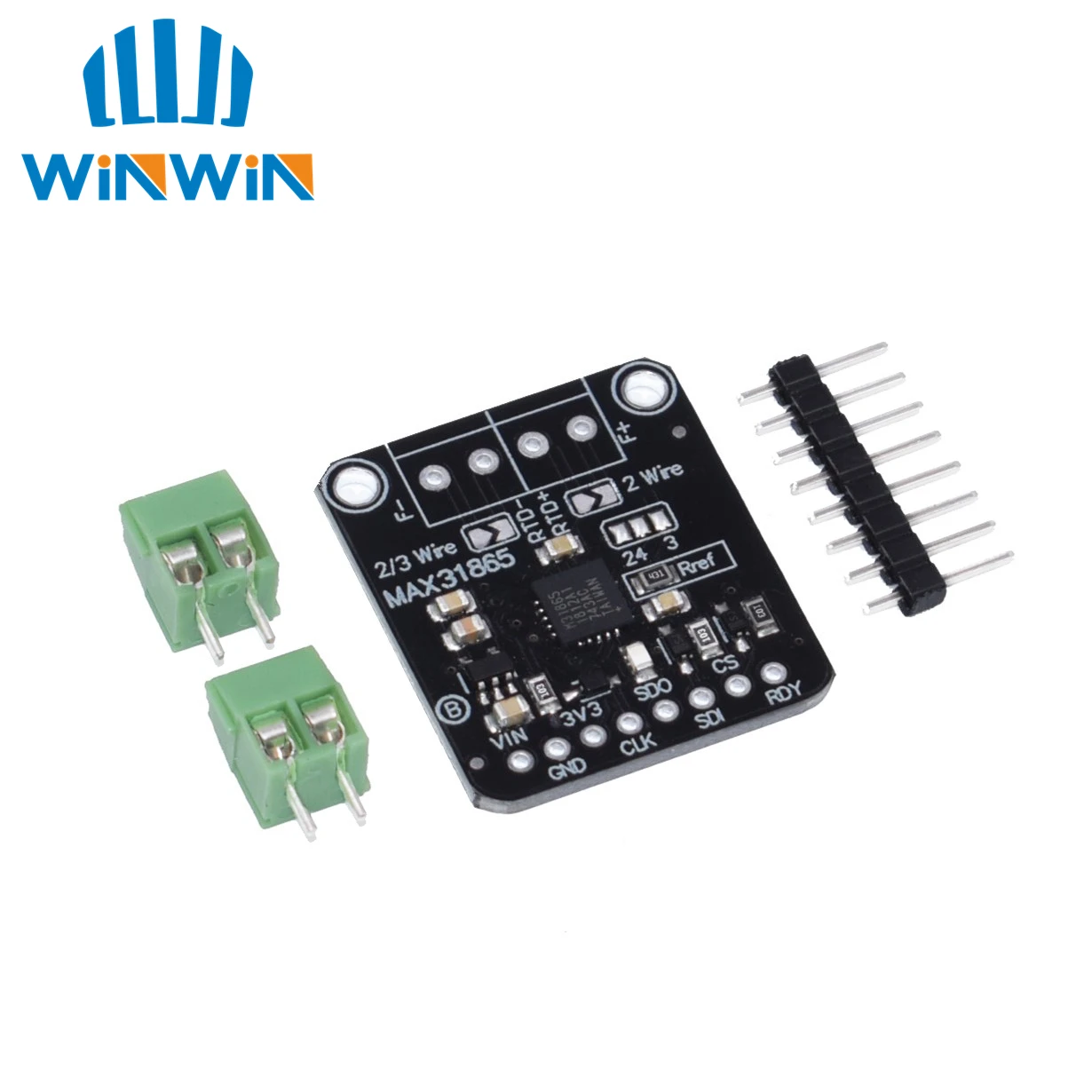 

MAX31865 RTD platinum resistance temperature detector module PT100 to PT1000