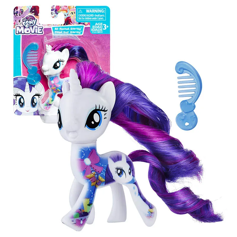 Hasbro-My-Little-Pony-Movie-Toy-Friendship-is-Magic-Rainbow-Pie-Lyra-Heartstring-Rarity-PVC-Action(3)