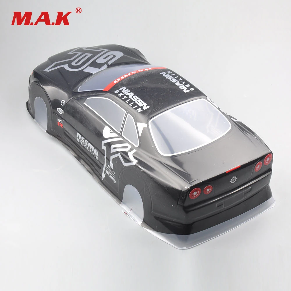 Масштаб 1/10 020GR 190 мм корпус из ПВХ с рисунком сделай сам + детали для заднего крыла