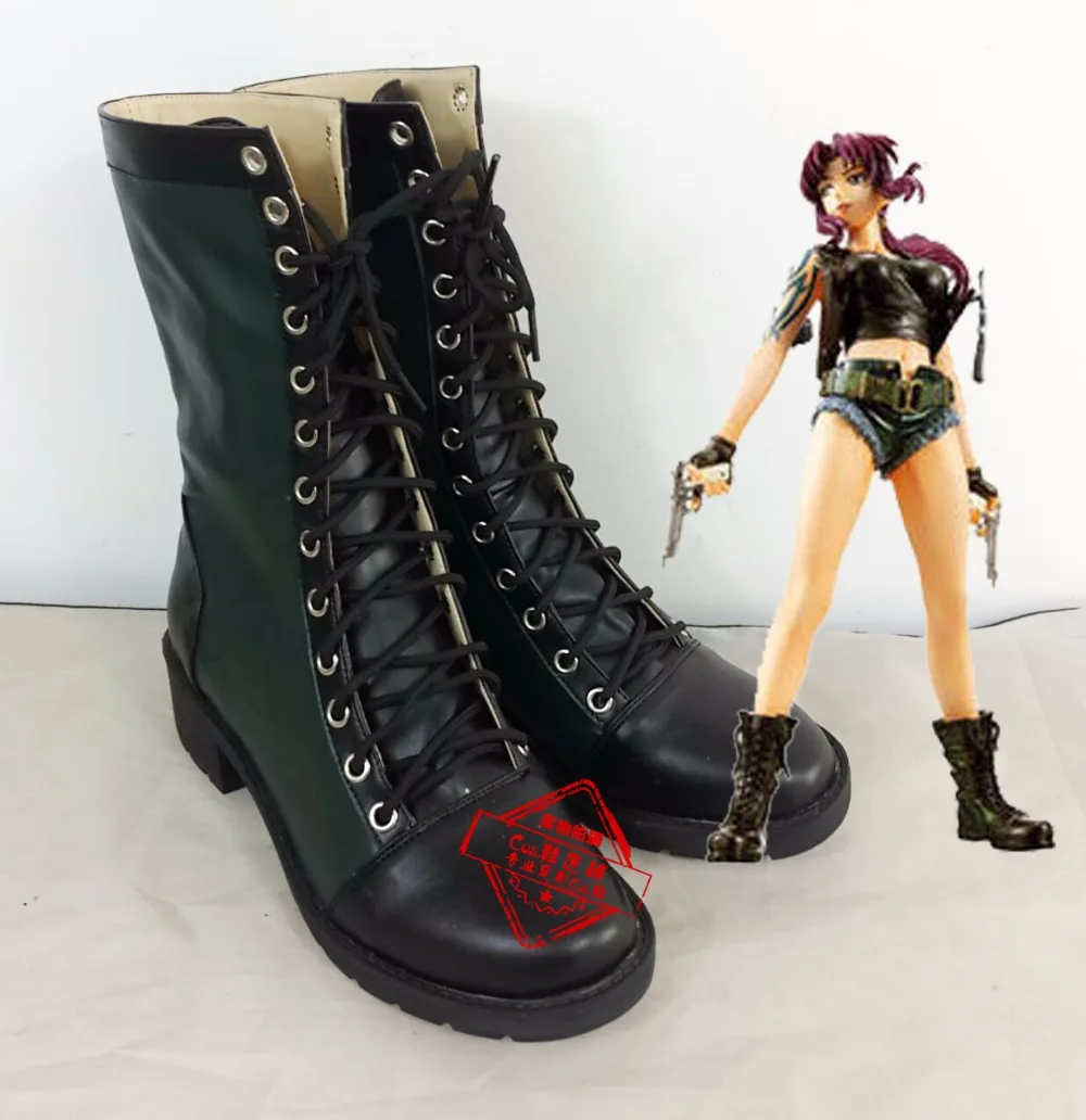 Black Lagoon Revy Cosplay Shoes Shoes Shoes Shoes Blackshoes Cosplay Aliexpress Black Lagoon Revy Cosplay Shoes Shoes Shoes Shoes Blackshoes Cosplay Aliexpress
