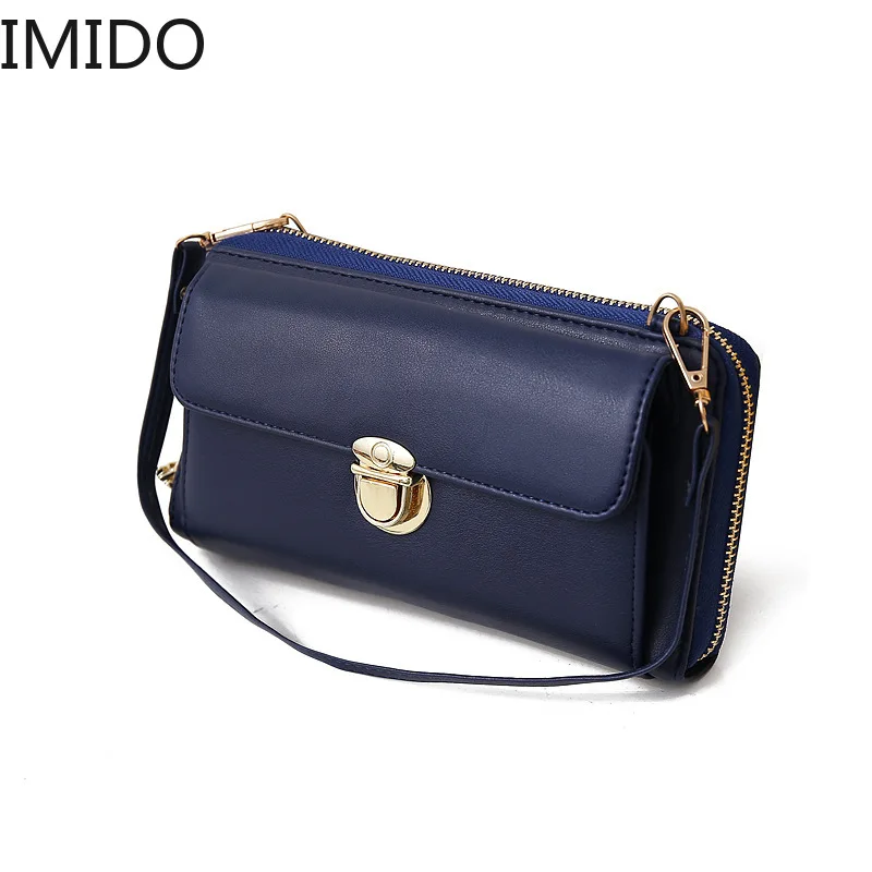 IMIDO, брендовая дизайнерская Новая женская сумка на плечо, модная женская мини сумочка, Роскошный кошелек для путешествий