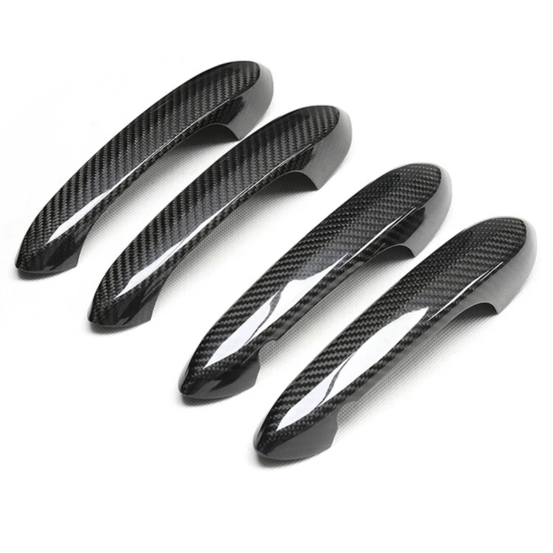

4 doors 8 pieces suitable for BMW carbon fiber modified new 3 5 series X345 G30 G38 G32 G08 G05 G20 carbon fiber outer door hand