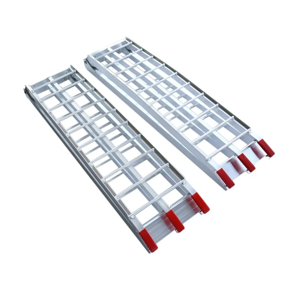 2pcs/Set Practical Foldable Loading Ramps Sturdy Constructure Heavy