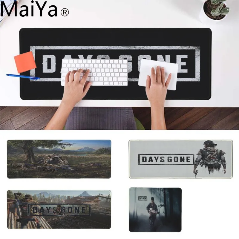 

MaiYa Your Own Mats Days Gone Customized MousePads Computer Laptop Anime Mouse Mat Durable Rubber Mouse Mat Pad