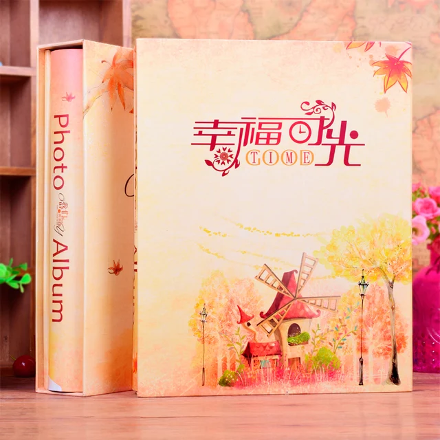 our story photo album 7 inch 5r 200 sheets photo album cartoon cover photo sheets for albums