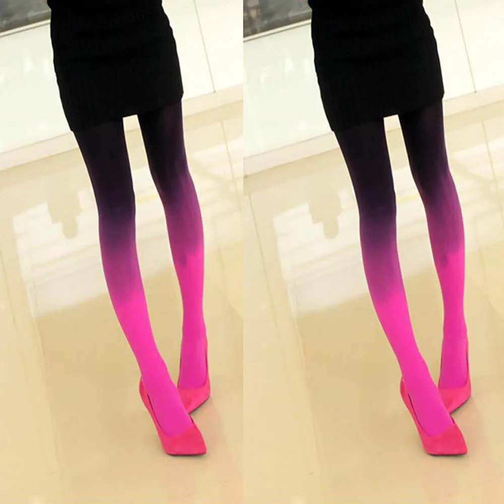

Chaussette Women Gradient Ombre Watercolour Pantyhose Stocking Beautiful Stockings High Quality Pantyhose Meias Sokken Hocok