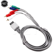 1.8 m Component 1080 P HDTV AV Audio Adapter Kabel Koord Draad 5 RCA Av-kabel F voor Nintendo Wii voor Nintendo Wi ik U console