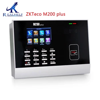 

Time attendance system Rfid reader Card reader Device M200Plus Biometric clock with ZKTime 5.0