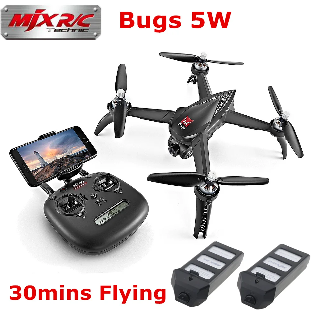 MJX Bugs 5 W B5W 5G FPV Quadcopter GPS Дроны с камерой HD 1080 P дрона дистанционным управлением
