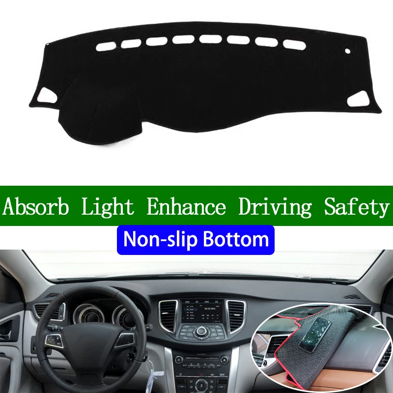 

Нескользящая Нижняя крышка приборной панели для besturn b90 2011 2012 2013 2014 2015 2016, автомобильные наклейки, автомобильные наклейки, аксессуары для интерьера автомобиля