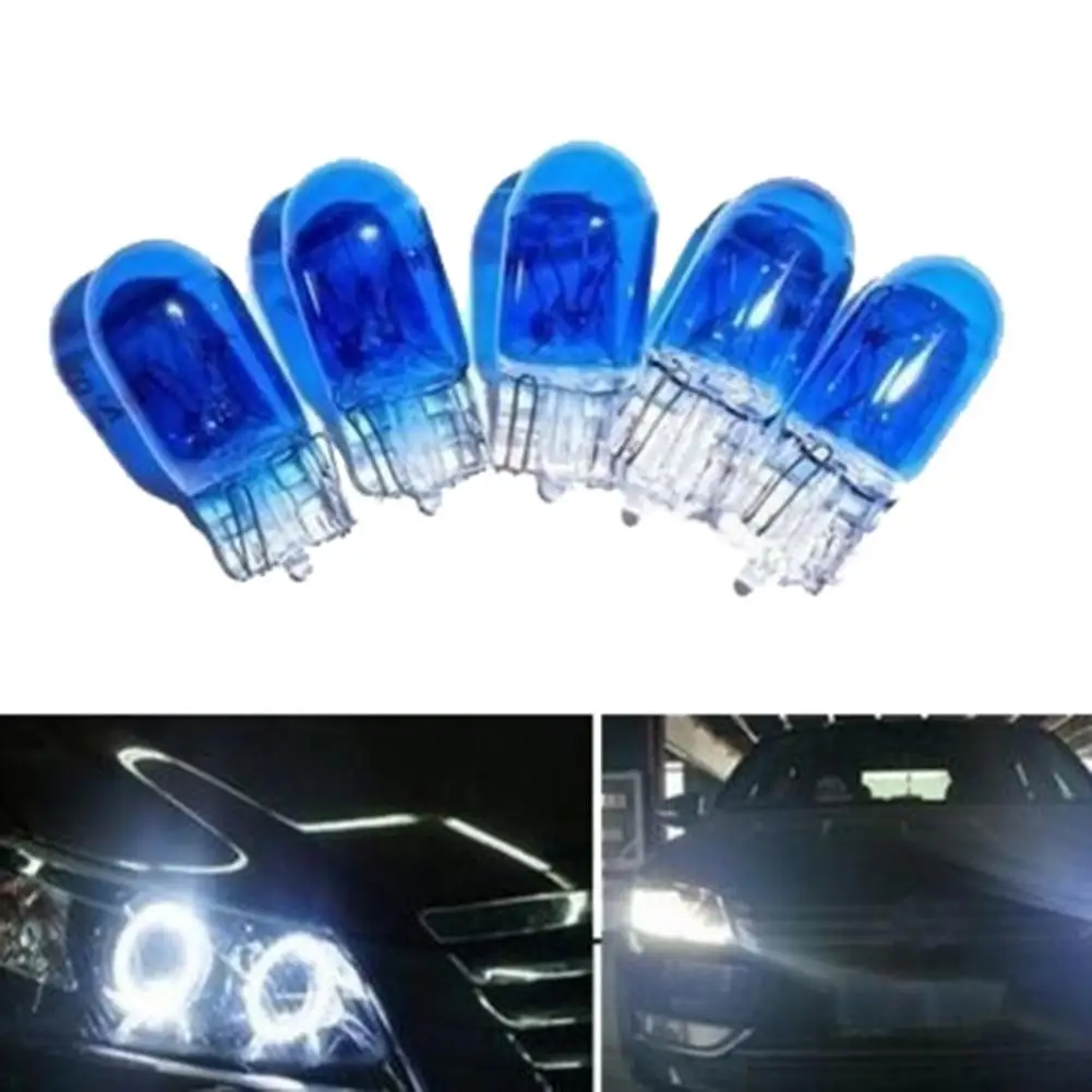 

10Pcs T10 W5W 194 12V Cool White 12V 5W Car Vehicle Xenon Halogen Light Lamp Bulb