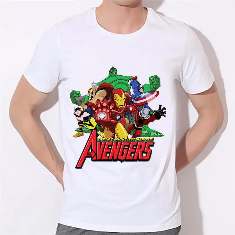 avengers white t shirt