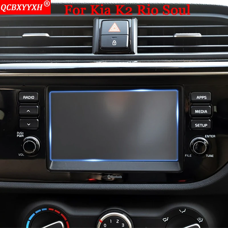 Стайлинг автомобиля QCBXYYXH для Kia K2 Rio наклейки Soul стекло экрана GPS навигации