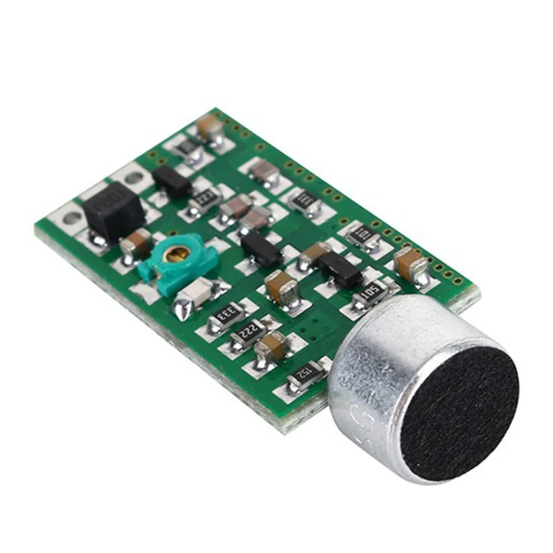 FM Transmitter Module Board 88MHZ-108MHZ BugWiretap Dictagraph Interceptor