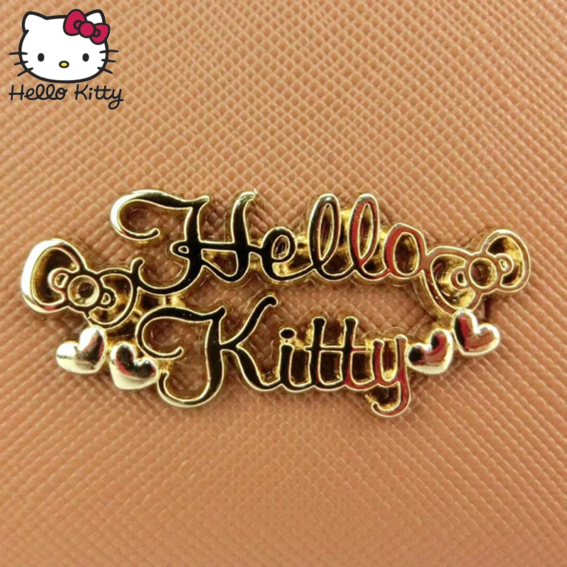 Hello kitty, женские кошельки из искусственной кожи, Длинный дизайнерский клатч с высоким бантом для девочек, качественный Модный женский плюшевый рюкзак