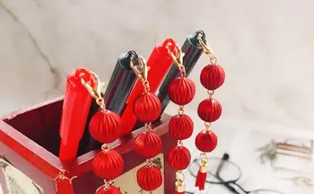 

korea pretty lantern pendant gel pen cartoon stationery prize kawaii student gift office write pen black neutral pen 36pc/lot