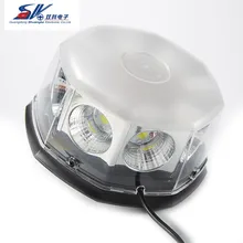 12v 24v самый яркий 60 Вт COB Светодиодный проблесковый маячок светильник из водонепроницаемого материала