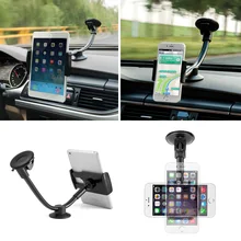 Universal 360 2in1 Car Windshield Mount Holder Stand For Mobile Tablet GPS 7″